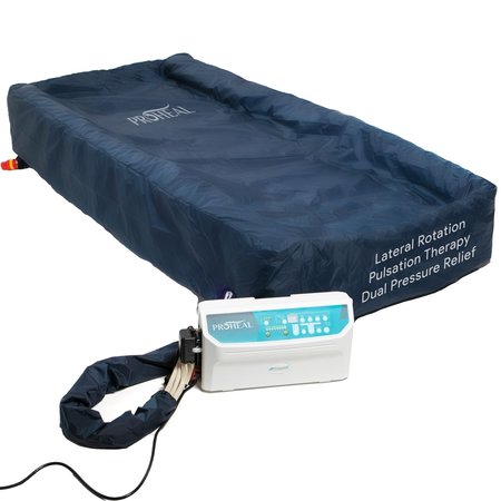 PROHEAL Lateral Rotation / Low Air Loss/ Alternating Pressure and Pulsation Mattress System 36"x80"x8"/11" PH-80070